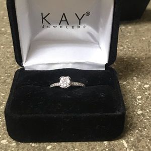 Kay’s diamond ring 1/2 carat 14 white gold